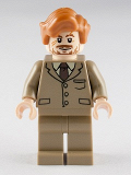 LEGO hp130 Professor Lupin - Dark Tan Suit