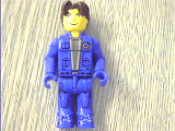 LEGO js026 Jack Stone - Blue Jacket, Blue Pants