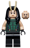 LEGO sh745 Mantis - Black Belt with Clasps