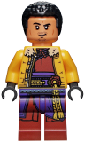 LEGO sh779 Wong - Bright Light Orange Parka